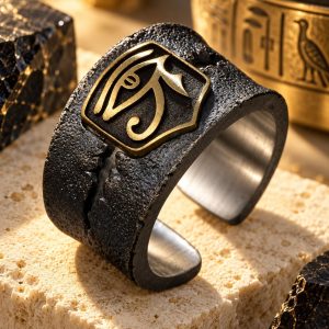 Bague Egyptienne Vintage - Œil d'Horus