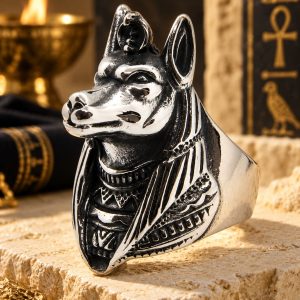 Bague Homme Egypte - Dieu Anubis