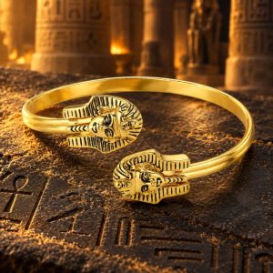 Bracelet Ajustable Têtes de Pharaon