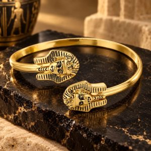 Bracelet Ajustable Têtes de Pharaon
