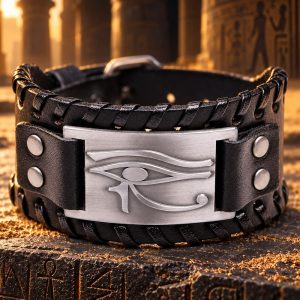 Bracelet Homme Egyptien - Œil d'Horus