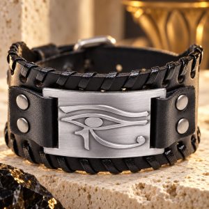 Bracelet Homme Egyptien – Œil d’Horus