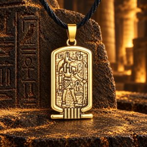 Collier Cartouche Egyptien