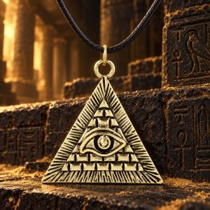 Collier Egyptien Œil & Pyramide