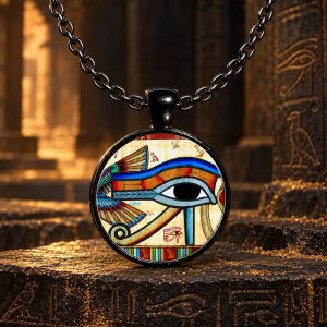 Collier Rond Œil d'Horus
