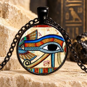 Collier Rond Œil d'Horus