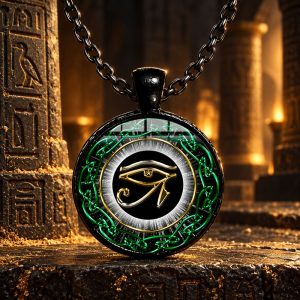 Pendentif Rond Egypte Antique - Horus