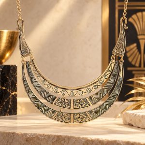 Plastron Egyptien Doré