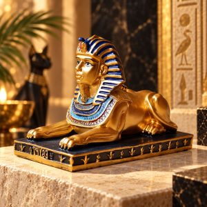 Statuette Sphinx Egyptien