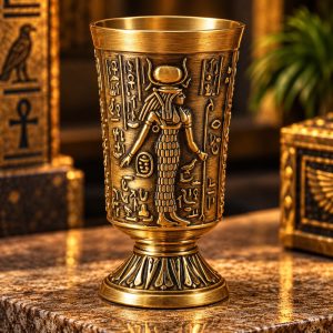 Verre à Vin Egypte Antique – Dorure Divine