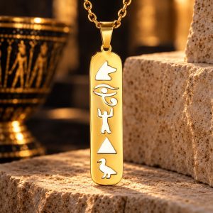 Collier Cartouche Egypte Antique
