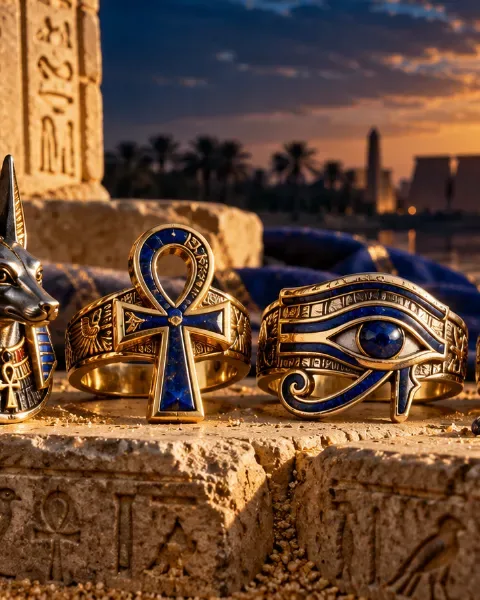 Bagues Egyptiennes