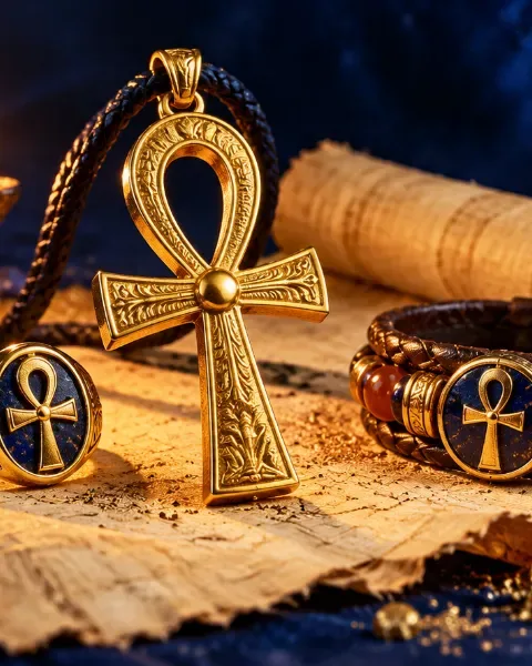 Bijoux Croix de Ankh : Bagues, Colliers et Bracelets